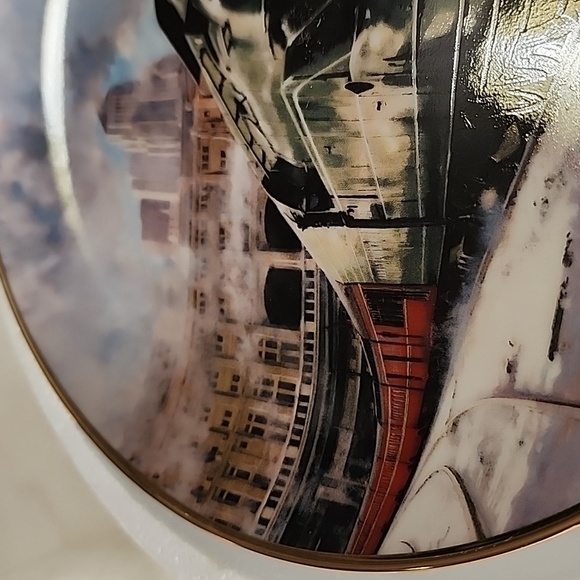 1991 ARTAFFECTS COLLECTOR PLATE  TRAIN - Picture 3 of 10